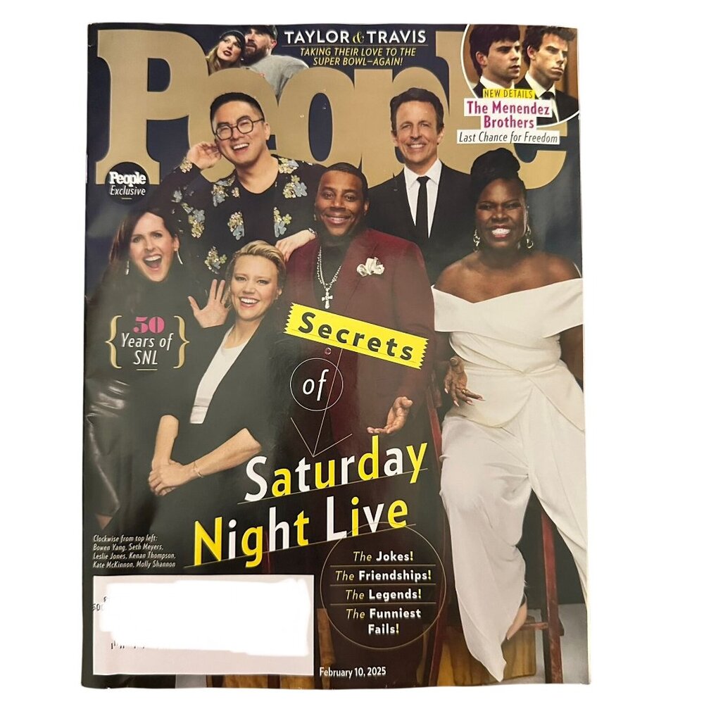 People Magazine February 10 2025 Secrets of Saturday Night LIve Taylor Swift